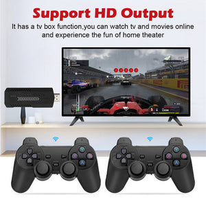 40,000+ HD HDMI Retro Video Game Console | Pre-Loaded | 2 Wireless Controllers