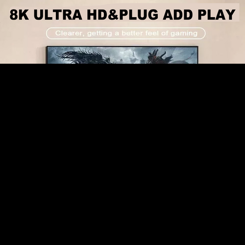 256GB 2025 NEW 8K HDMI Video Game Stick Console | 55000+ Games | 2 Wireless Controllers