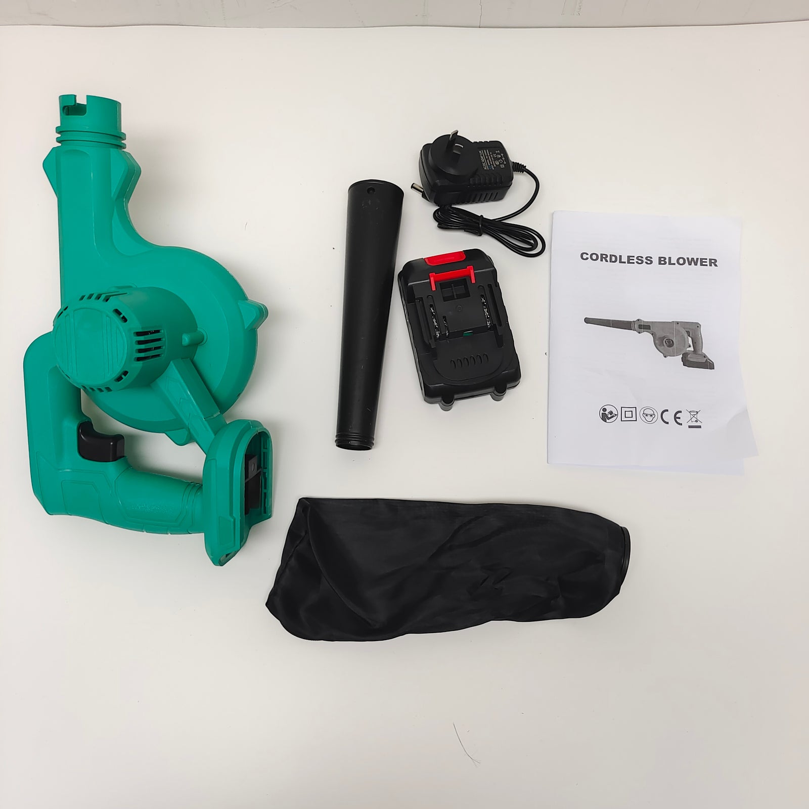 2-in-1 Cordless Electric Leaf Blower | With 1 Battery | Dust Remove Vacuum Cleaner | Home Car