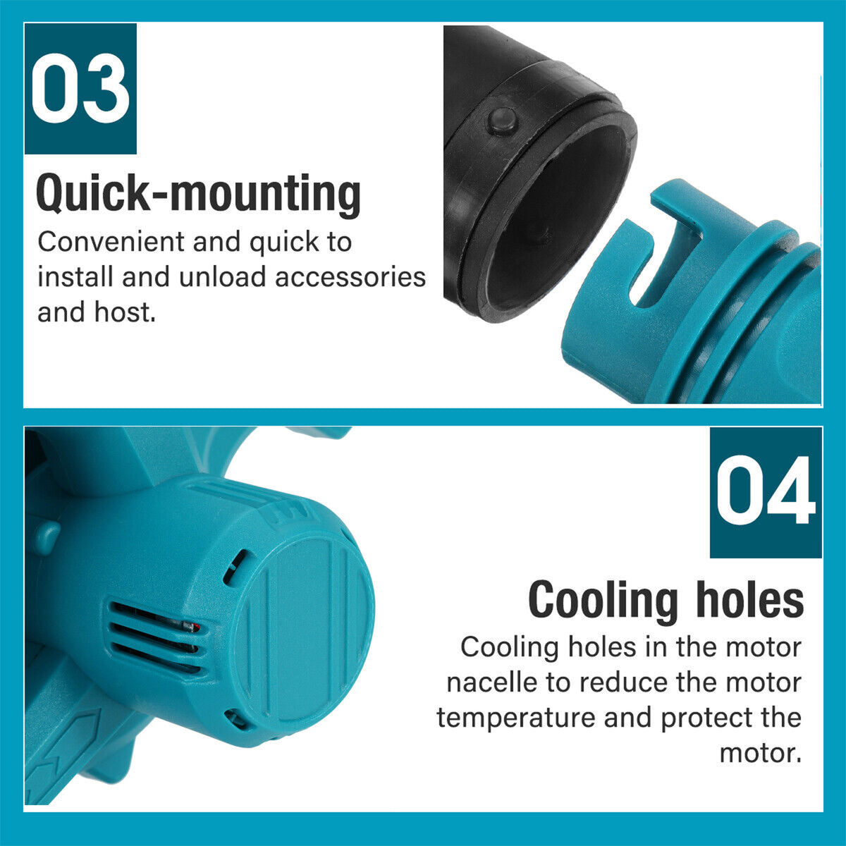 2-in-1 Cordless Electric Leaf Blower | With 1 Battery | Dust Remove Vacuum Cleaner | Home Car
