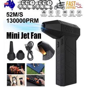 Mini Jet Fan Dry Blower | 130000 RPM | Multifunctional | Turbo Fan | Powerful & Compact