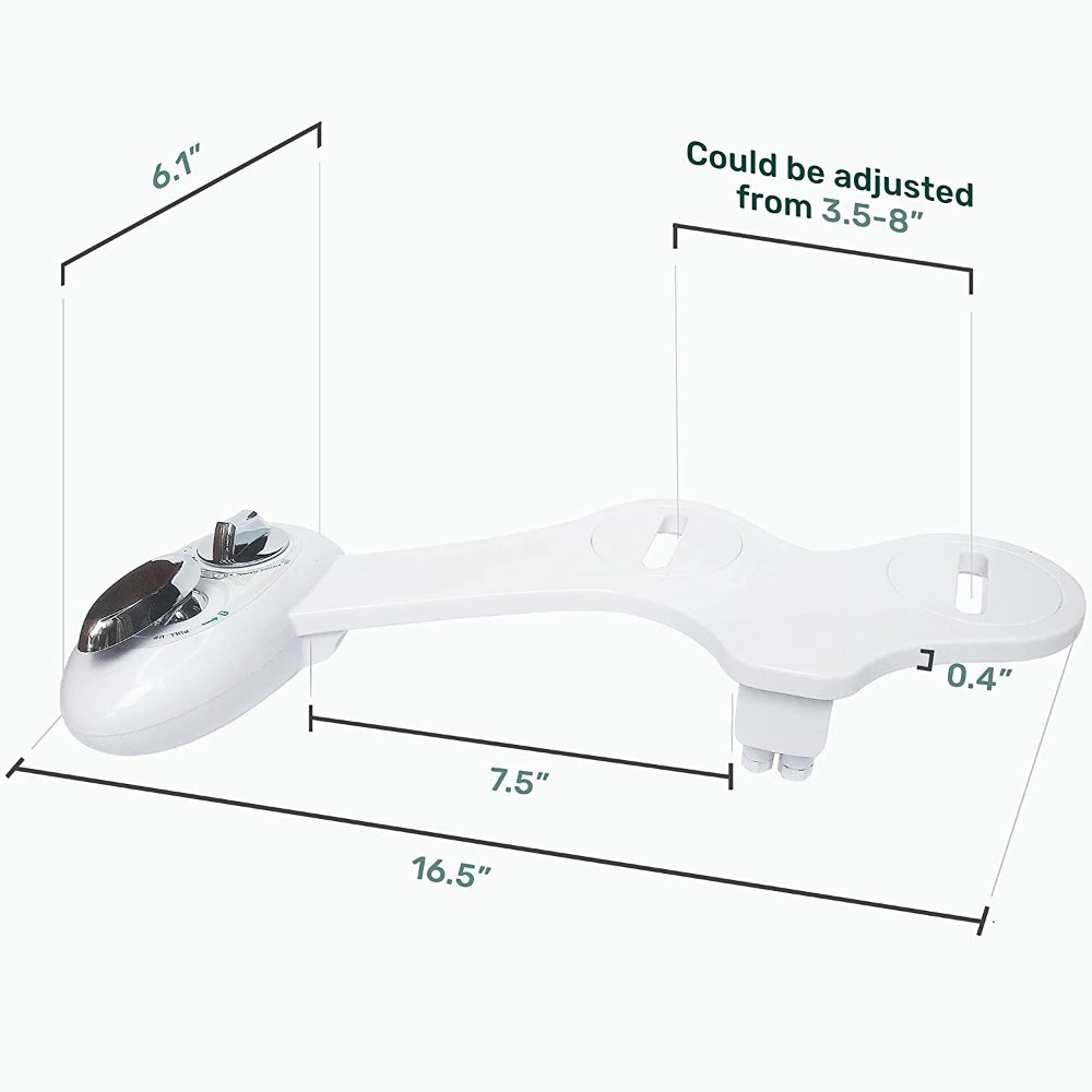 Toilet Bidet Seat Spray | Hygiene Water Wash Clean | Sanitation Bathroom Attachment