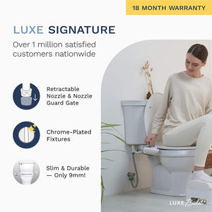 Toilet Bidet Seat Spray | Hygiene Water Wash Clean | Sanitation Bathroom Attachment
