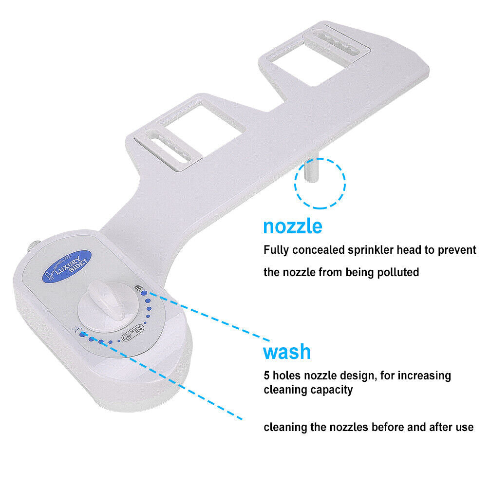 Hygiene Toilet Bidet Seat | Bidet Sprayer | Water Wash Clean | Unisex Toilet Washer | AU