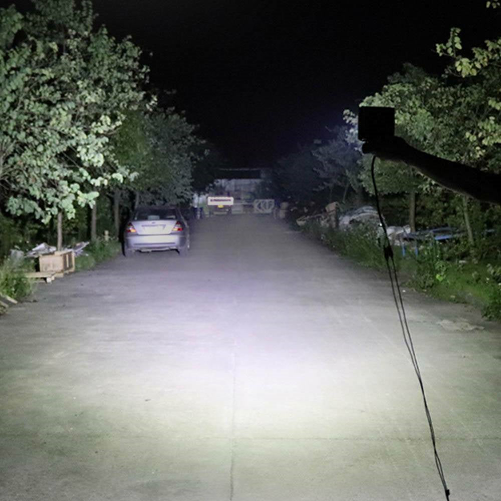 10PCS 80W CREE FLOOD LED Work Lights | 12V | Boat Camping Square 4 Inch Bar