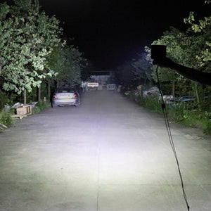 10PCS 80W CREE FLOOD LED Work Lights | 12V | Boat Camping Square 4 Inch Bar
