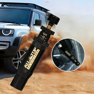 Adjustable Auto-Stop Tire Deflator Valve Kit | 10-30 PSI | 4PCS | Screw-on | For Offroad