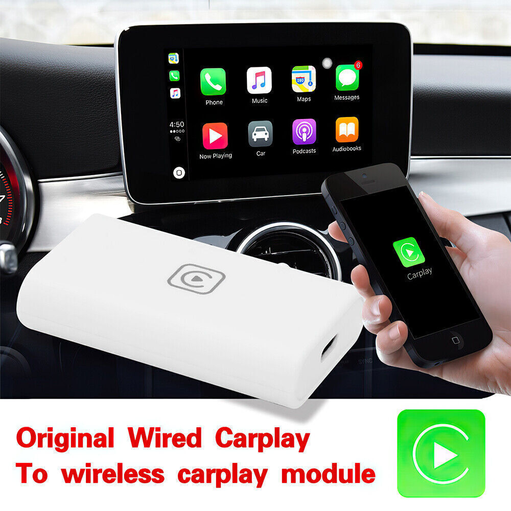 Upgrade Wireless CarPlay Adapter Dongle | For Apple iOS & Android Navigation Radio