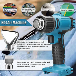 2200W Cordless Heat Gun | Hot Air Gun | Temperature 300~580°C For Makita 18V Battery