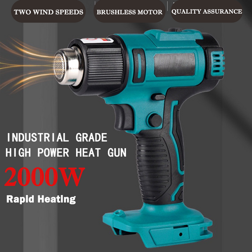 2000W Electric Heat Gun | Nozzles | Handheld Cordless | Makita 18V | AU