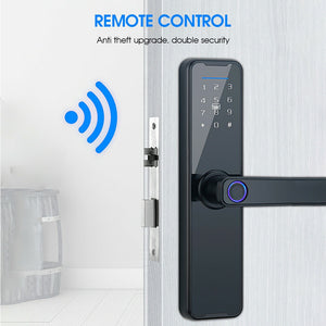 Tuya Home WIFI Smart Door Lock | Biometric Fingerprint | Smart Card | Password Key | USB