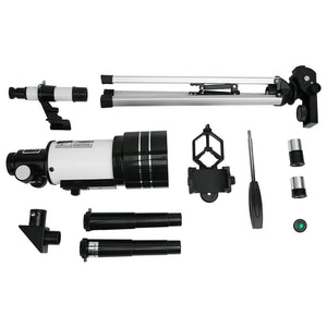 Astronomical Telescope 150x With Tripod Phone Adapter Monocular Moon Observation