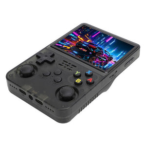 Gray Retro Handheld Game Console | 128GB | 10000+ Games | Portable Gaming Fun