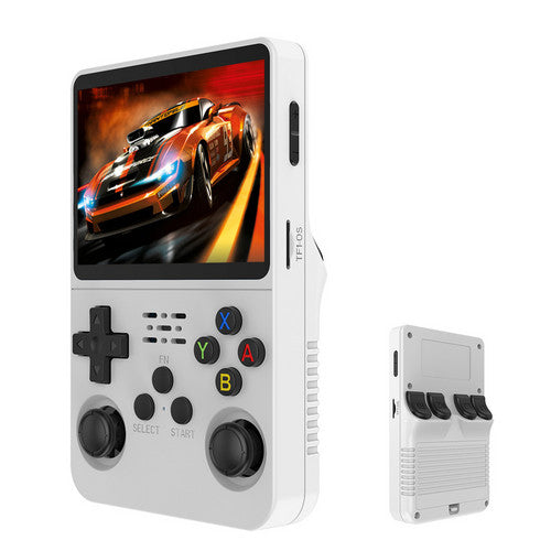 White Portable Retro Handheld Game Console | 128GB | 10000+ Games | Retro Handheld Games
