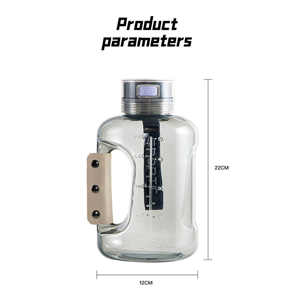 1.5L Hydrogen Water Bottle | Portable Rich Hydrogen Water Generator | Random Color