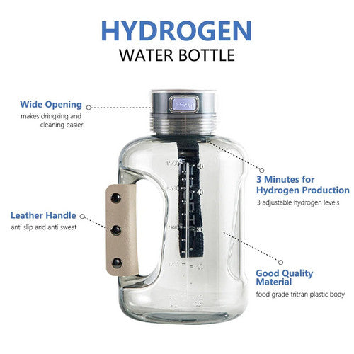 Random Color Hydrogen Water Bottle | 1.5L | Hydrogen Rich | Portable Rich Hydrogen Water Generator
