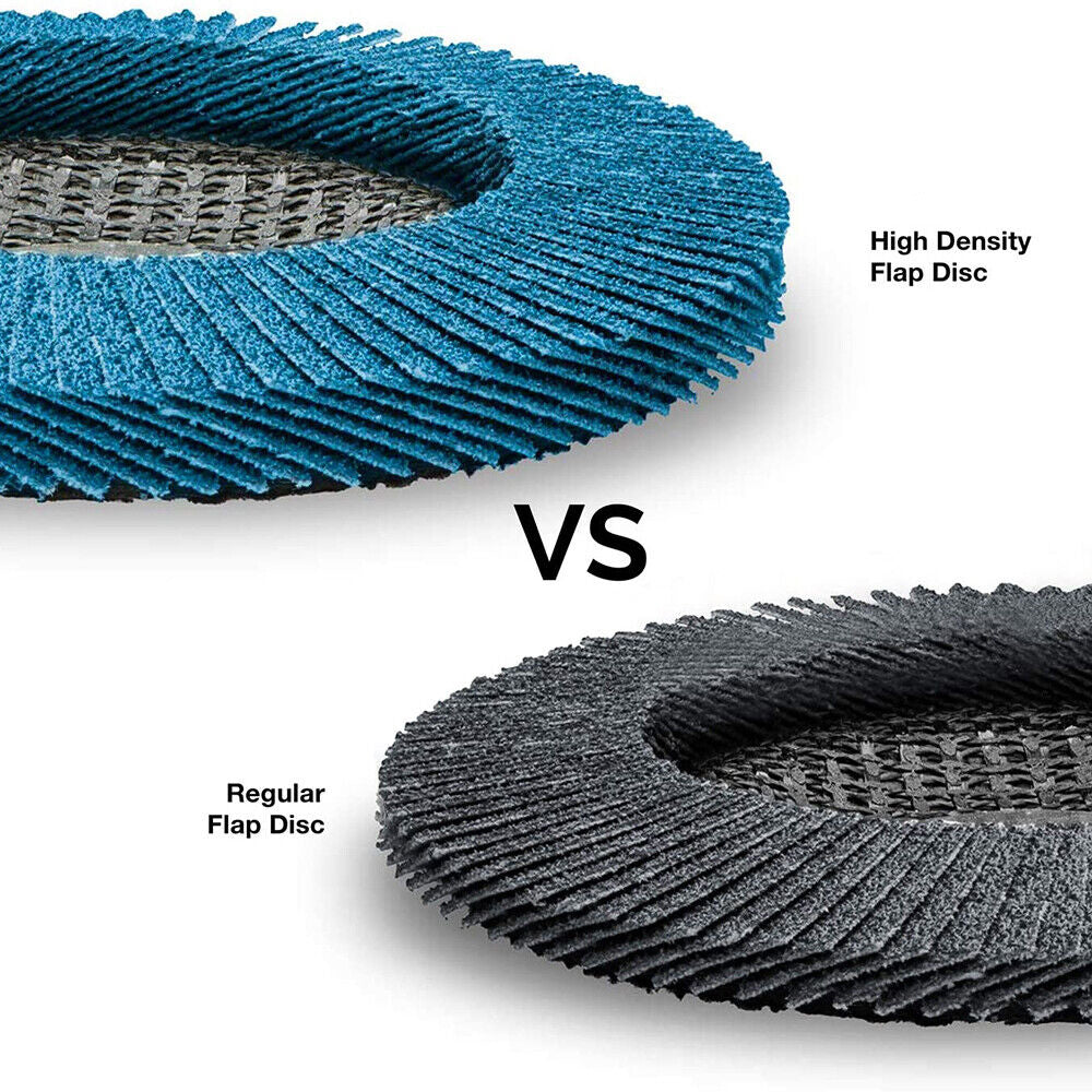 20 PCS 80 Grit Grinding Wheel | 5'' 125MM Angle Grinder | Flap Sanding Disc | AU
