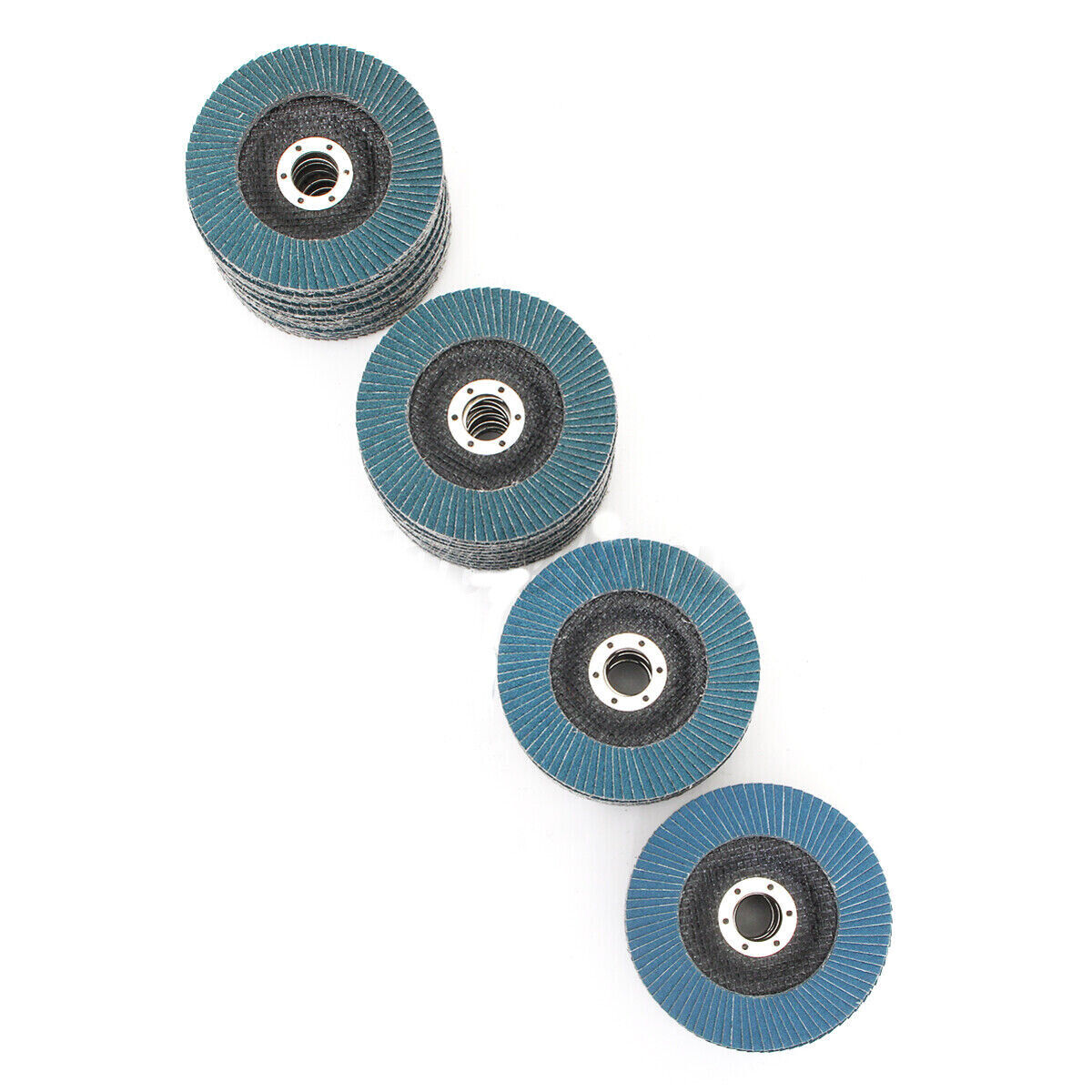 20PCS 5" | 125MM Angle Grinder Flap Sanding Disc | 120 Grit Grinding Wheel