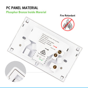 5PCS Double Power Point Dual USB + Type-C GPO | Fast Charge 3.6 Amp Wall Outlet