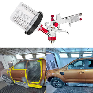 Air HVLP Spray Gun | Paint Gun | 600CC Gravity Feed Cup | 1.4mm | 1.7mm | 2mm Tip | AU Stock