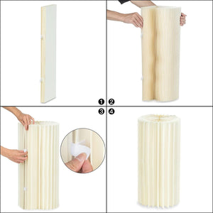 4 Hard Carboard Display Stand | Round Plinth Cylinder Pedestal | Wedding Flower