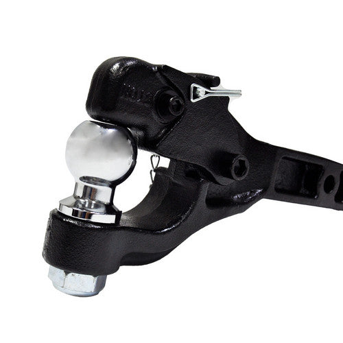 8 Ton Pintle Tow Hook | Receiver Arm Hitch Towing | Car Truck Heavy Duty Ball Combo