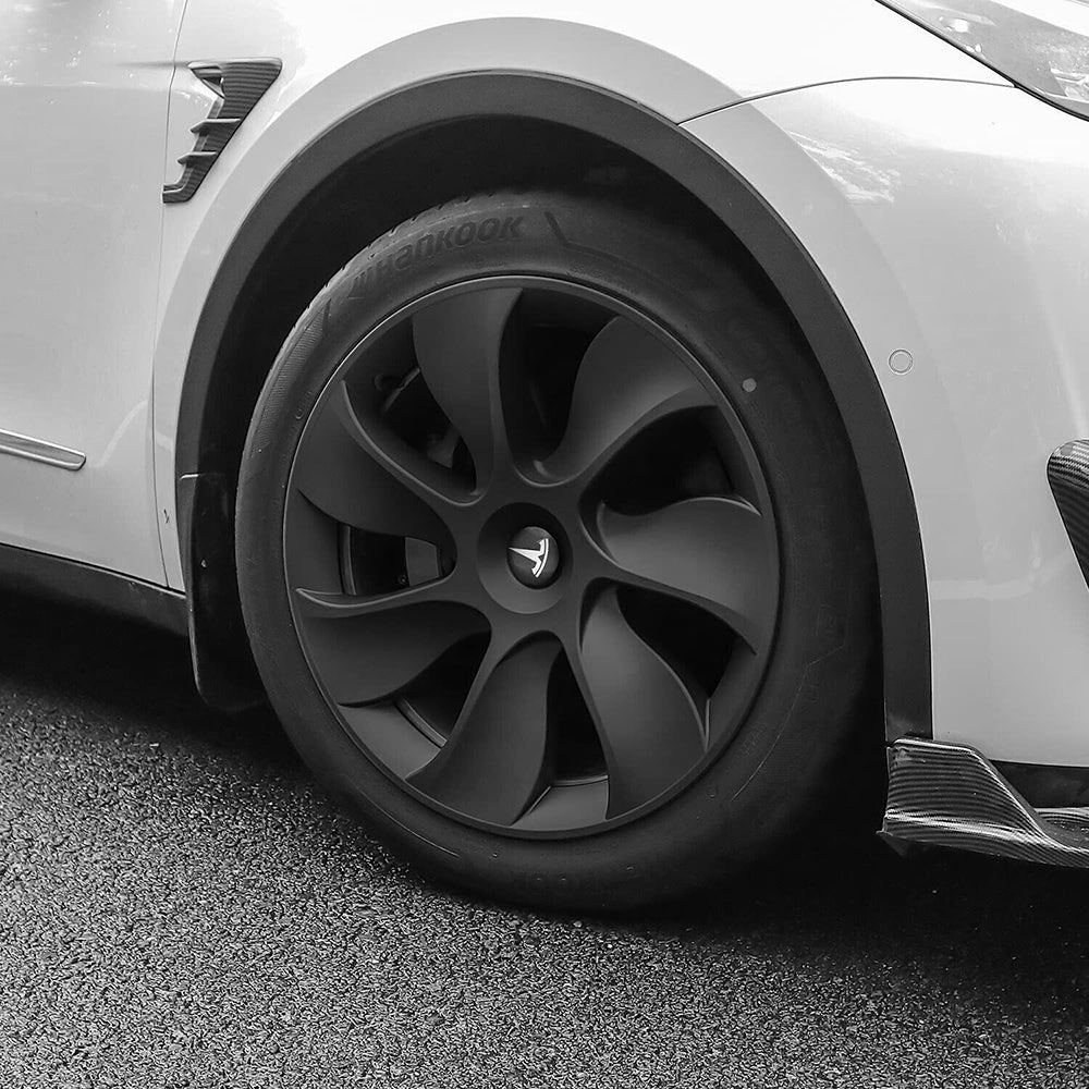4PCS Wheel Cover Caps | 19Inch ABS Black Rim Hubcap | Hub Cap | For Tesla Model Y