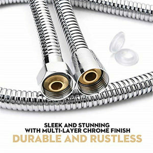 Shower Head Hose | 3M Stainless Steel | Bathroom Flexible Tube | Replacement Pipe | AU Standard