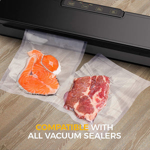 2ROLLS 28CM Vacuum Sealer Bags Rolls | Vacuum Food Saver | Storage Seal | 15M