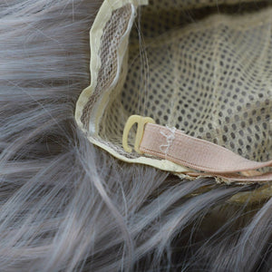 Brown Gold Long Wavy Wig | Synthetic Curly Hair | Cosplay Fashion | Blonde Highlight