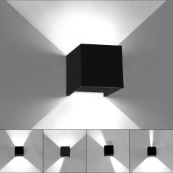 LED Wall Light Cube | 12W | Waterproof | Outdoor/Indoor | Cool