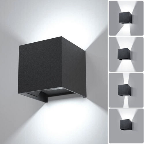 LED Wall Light Cube | 12W | Waterproof | Outdoor/Indoor | Cool