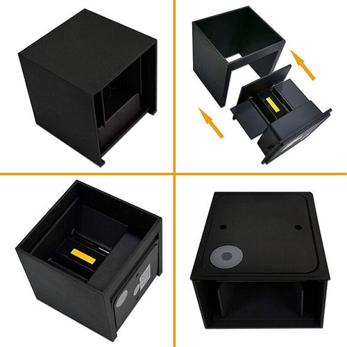 LED Wall Light Cube | 12W | Waterproof | Outdoor/Indoor | Cool