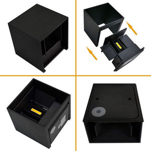 LED Wall Light Cube | 12W | Waterproof | Outdoor/Indoor | Cool