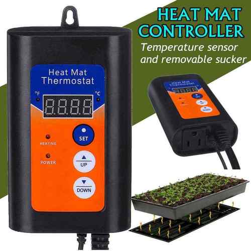 Thermostat Controller | Seedling Heat Mat | Plant Seed Start Heating Pad | AU Plug