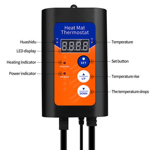 Thermostat Controller | Seedling Heat Mat | Plant Seed Start Heating Pad | AU Plug