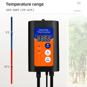 Thermostat Controller | Seedling Heat Mat | Plant Seed Start Heating Pad | AU Plug