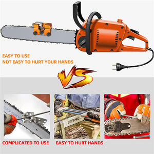 Portable Chainsaw Sharpener Jig | Easy Sharpening Tool for Chain & Electric Saws