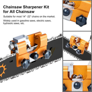 Portable Chainsaw Sharpener Jig | Easy Sharpening Tool for Chain & Electric Saws