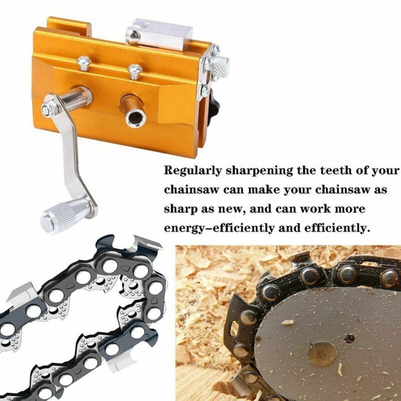 Portable Chainsaw Sharpener Jig | Easy Sharpening Tool for Chain & Electric Saws