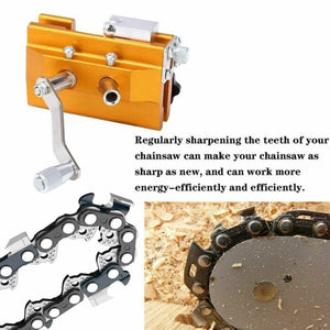 Portable Chainsaw Sharpener Jig | Easy Sharpening Tool for Chain & Electric Saws