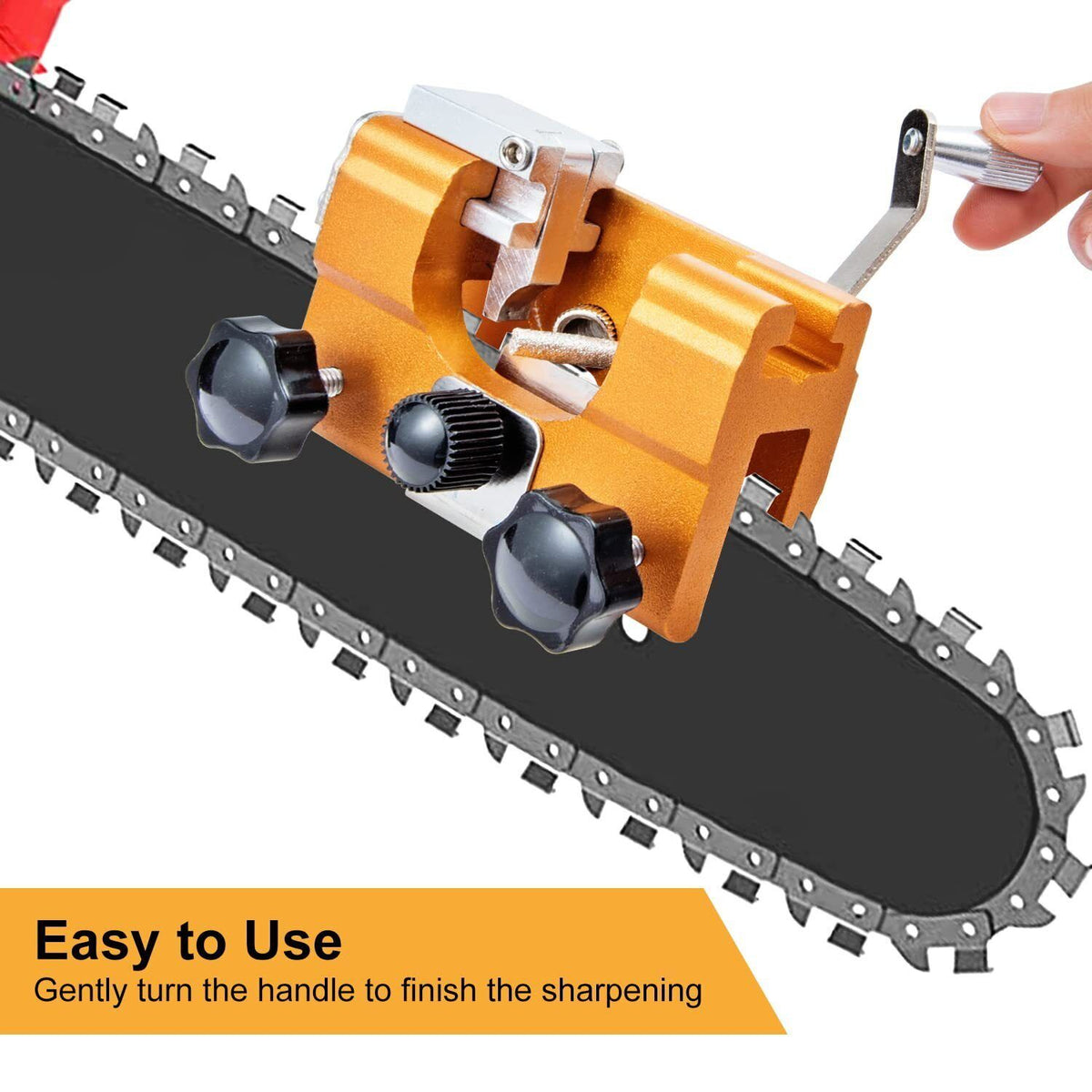 Portable Chainsaw Sharpener Jig | Easy Sharpening Tool for Chain & Electric Saws