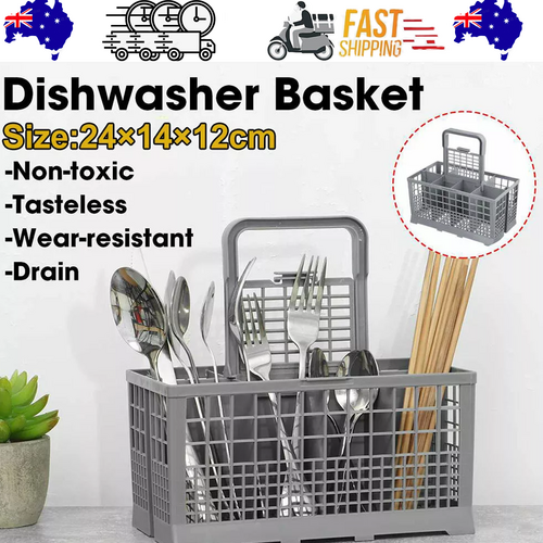 Dishlex Dishwasher Replacement Cutlery Basket | Reinforced Base | 240x140x120mm | Durable Design