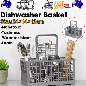 Dishlex Dishwasher Replacement Cutlery Basket | Reinforced Base | 240x140x120mm | Durable Design