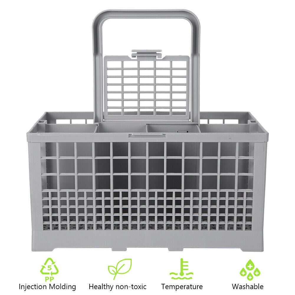 Dishlex Dishwasher Replacement Cutlery Basket | Reinforced Base | 240x140x120mm | Durable Design