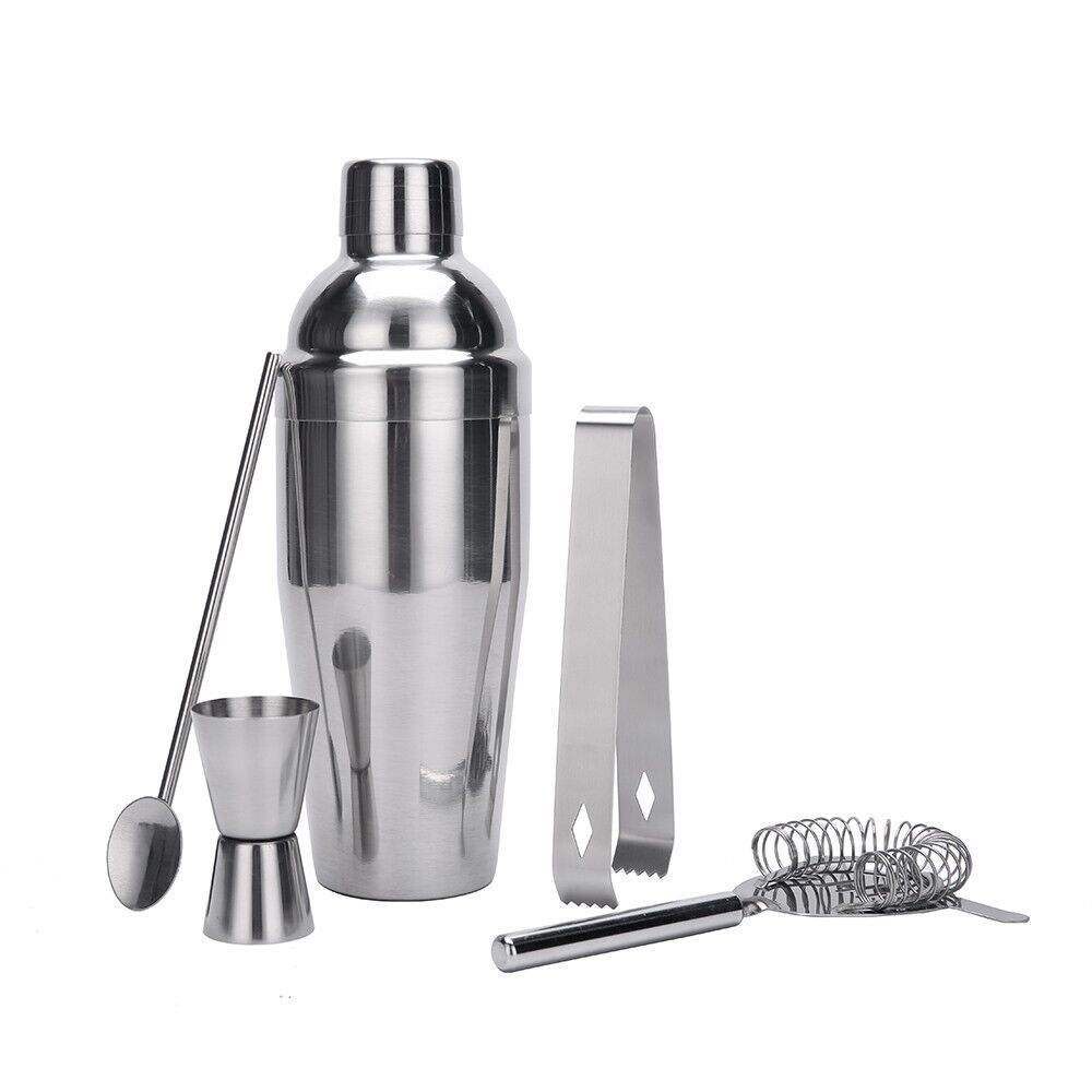 Boston Cocktail Shaker Set | Maker Mixer Martini Spirit Bar Strainer | Bartender Kit