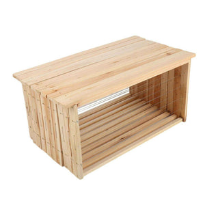 10x Wire Beehive Frame | Assembled Wood Steel | Unwaxed Deep Hive Frames | Beekeeping