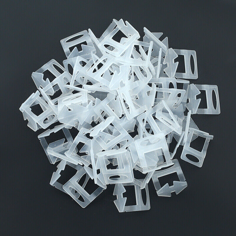 1.5mm Tile Leveling System Clips | Levelling Spacer Tiling Tools | Floor | 1000PCS