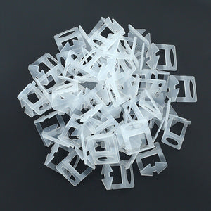 1.5mm Tile Leveling System Clips | Levelling Spacer Tiling Tools | Floor | 1000PCS