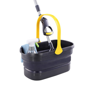 10L Folding Washing/Storage Bucket | Portable Mop/Food/Drink | Home/Outdoor Camping